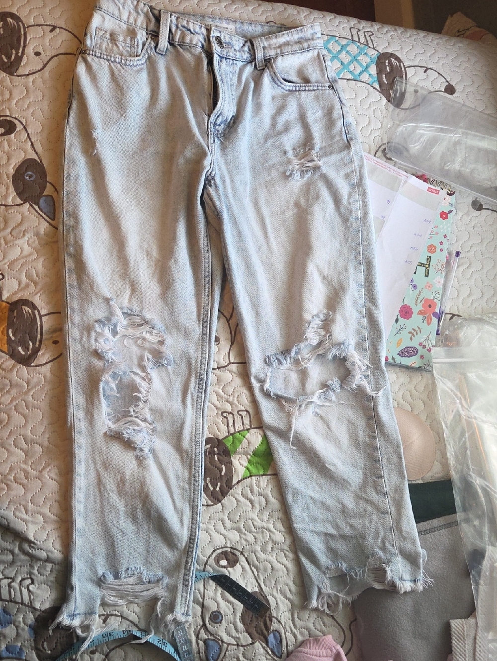 YMI Light Blue Ankle Denim - Slim Fit